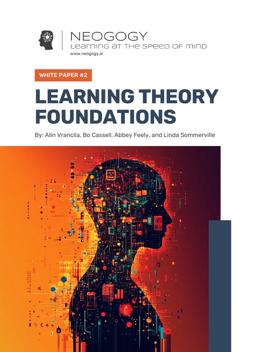 Cover of Neogogy White Paper 02: Learning Theory Foundations